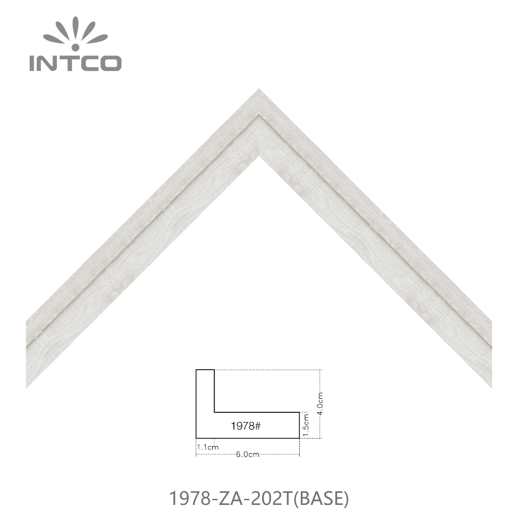 1978-ZA-202T(BASE) — 4cm PS Picture Frame Moulding