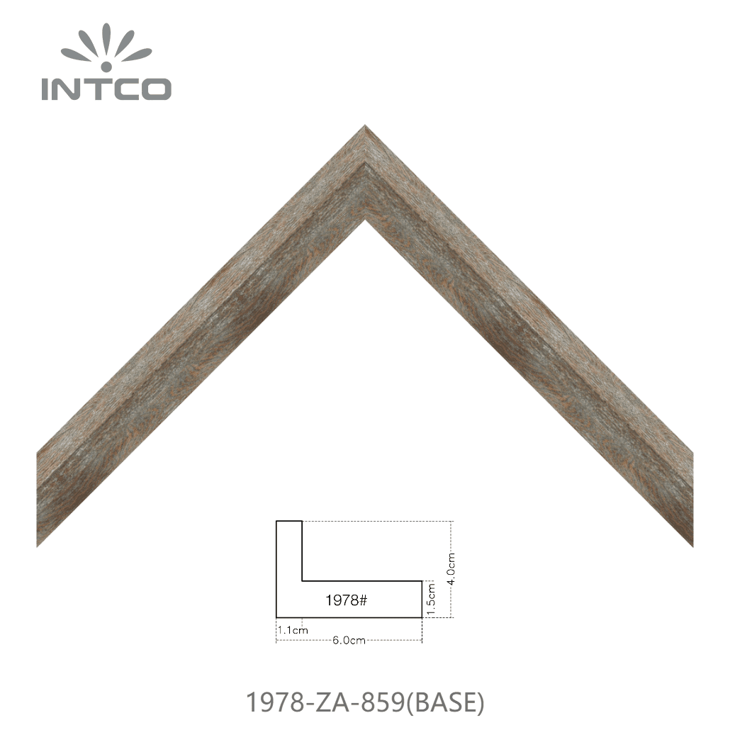 1978-ZA-859(BASE) — 4cm PS Picture Frame Moulding