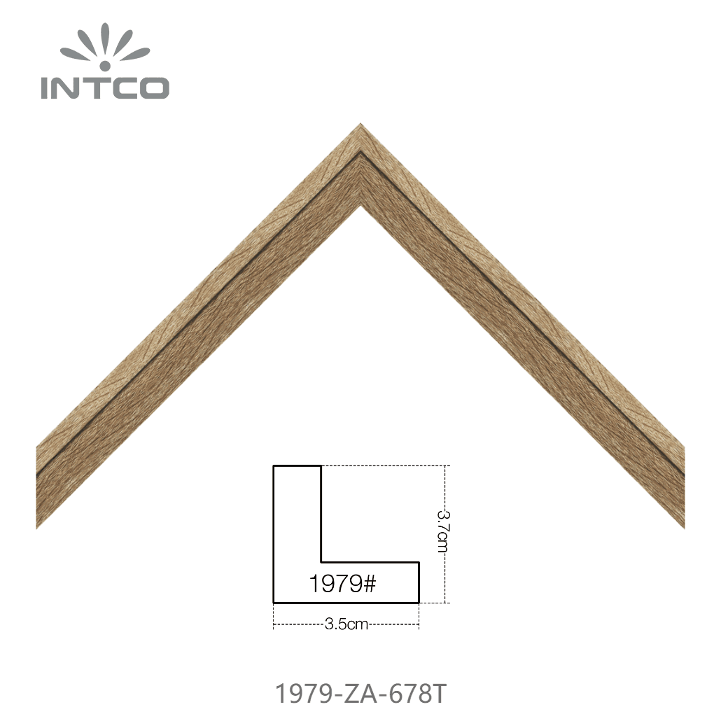 1979-ZA-678T — 3.5cm Natural PS Picture Frame Moulding