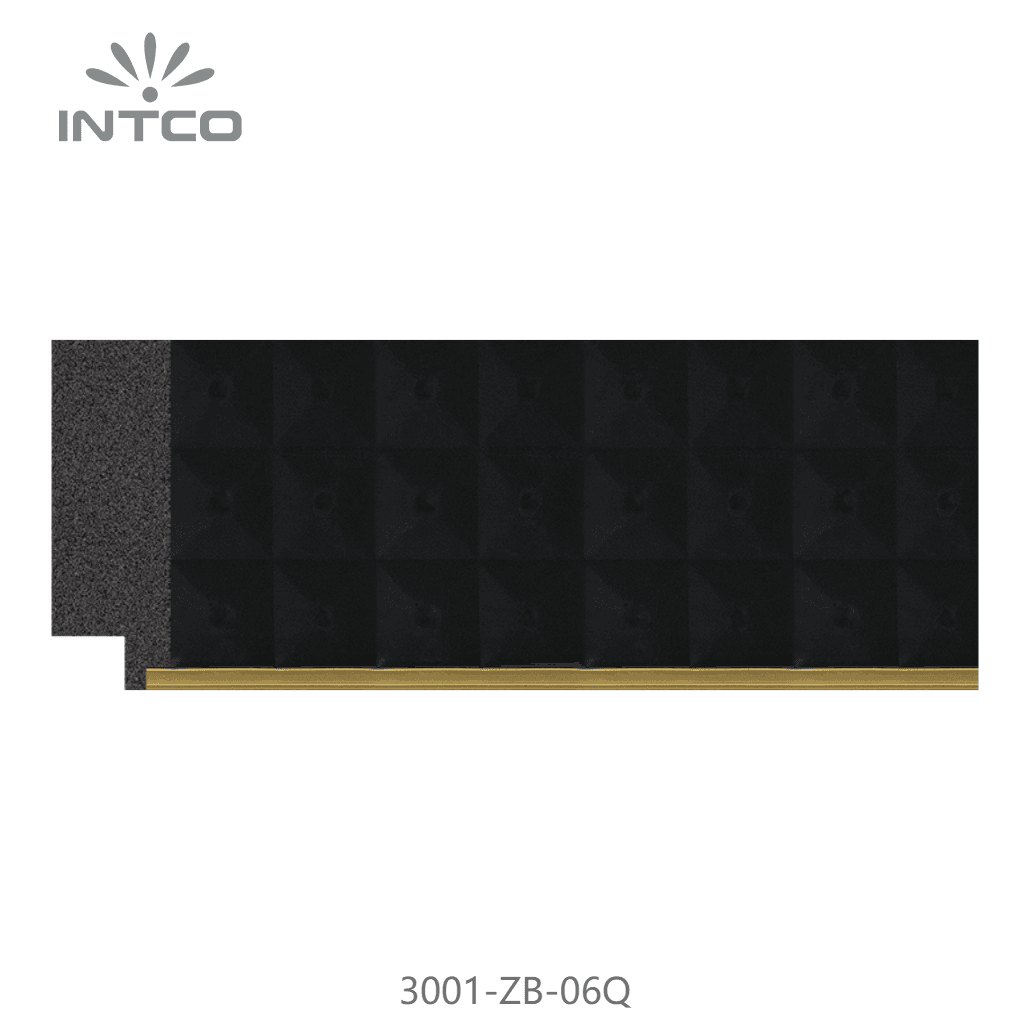 3001-ZB-06Q — 5.1cm PS Picture Frame Moulding