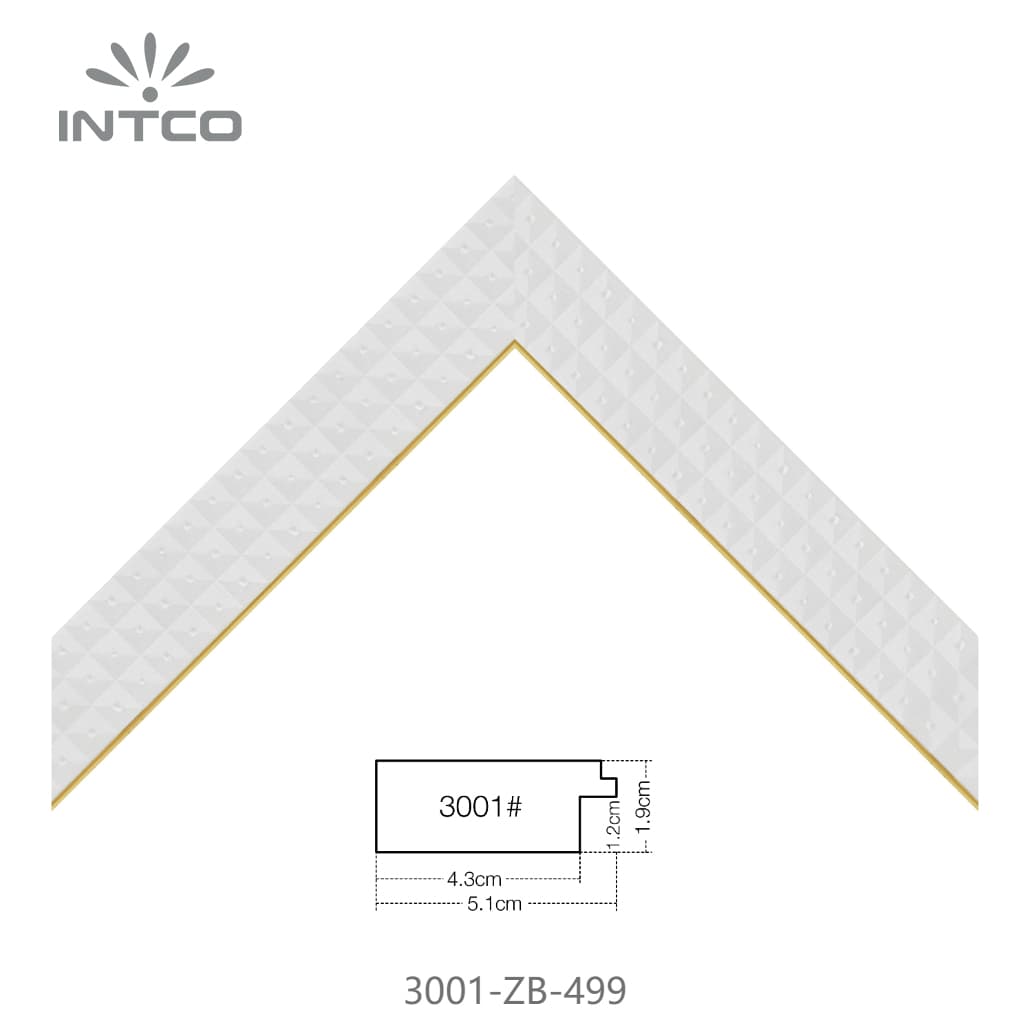 3001-ZB-499 — 5.1cm PS Picture Frame Moulding