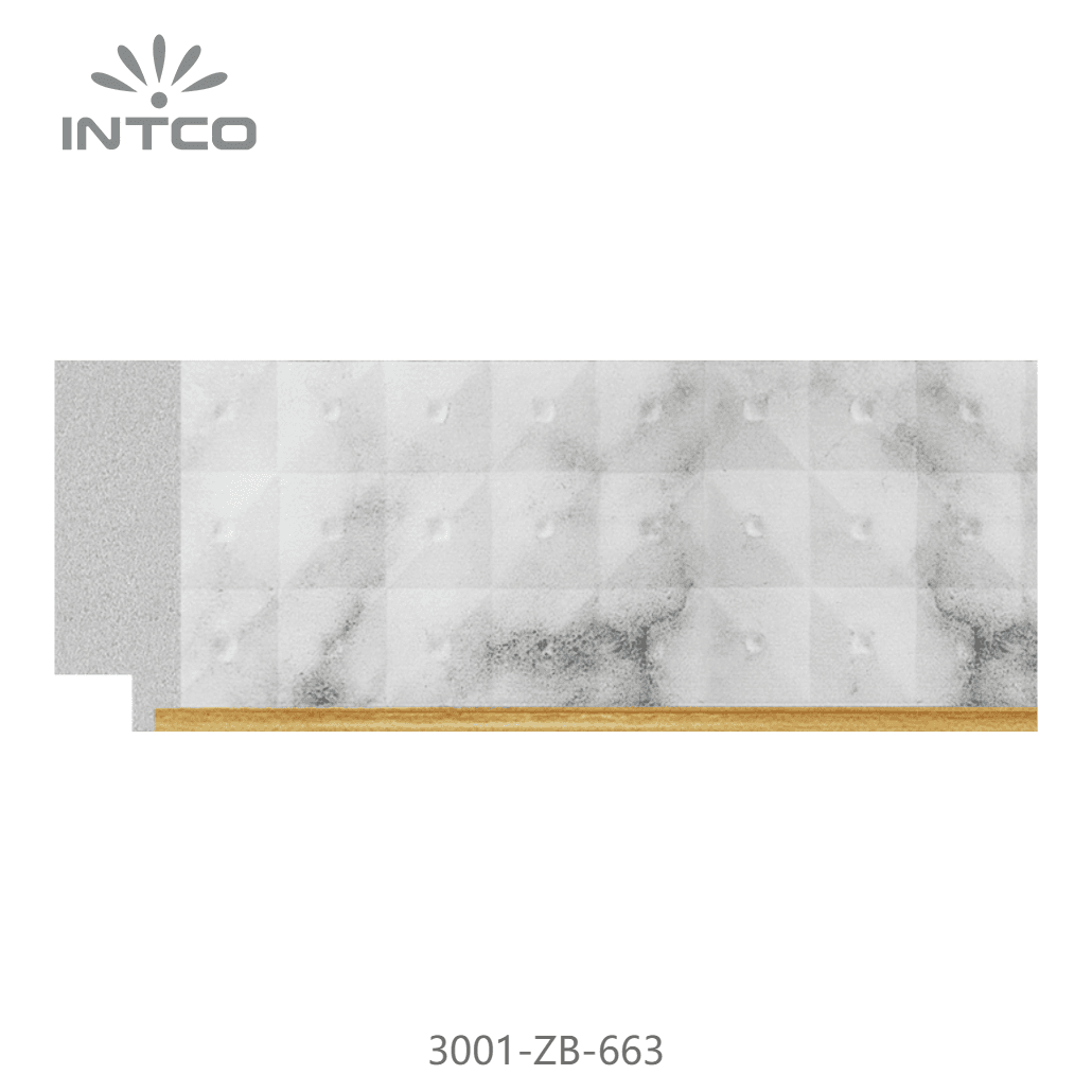 3001-ZB-663 — 5.1cm PS Picture Frame Moulding