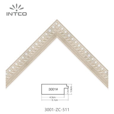 3001-ZC-511 — 5.1cm PS Picture Frame Moulding