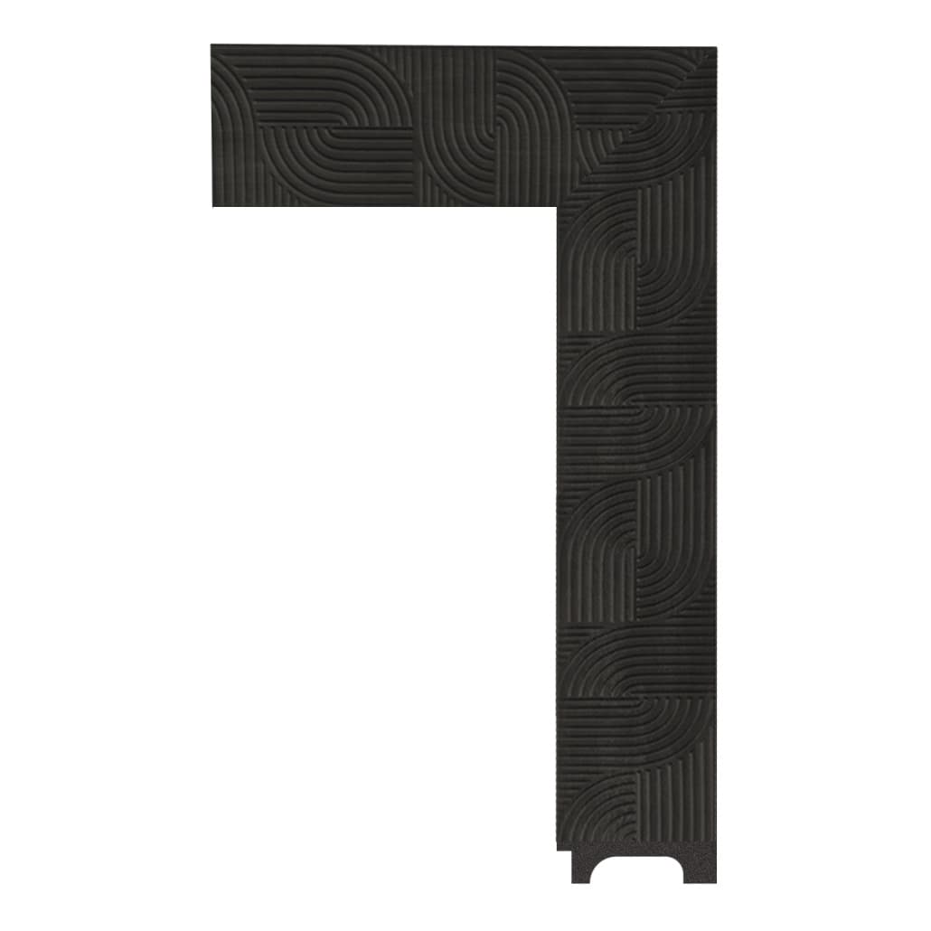 4867-WK-XP-425 — 7.4cm Schwarz PS Bilderrahmenleiste