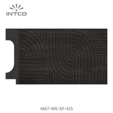 4867-WK-XP-425 — 7.4cm Preto PS Moldura para Quadro