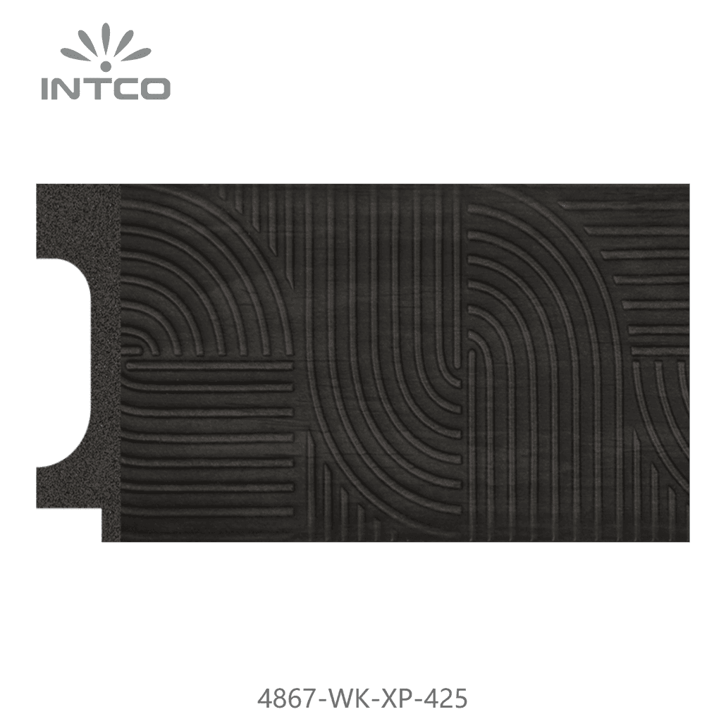 4867-WK-XP-425 — 7.4cm Preto PS Moldura para Quadro