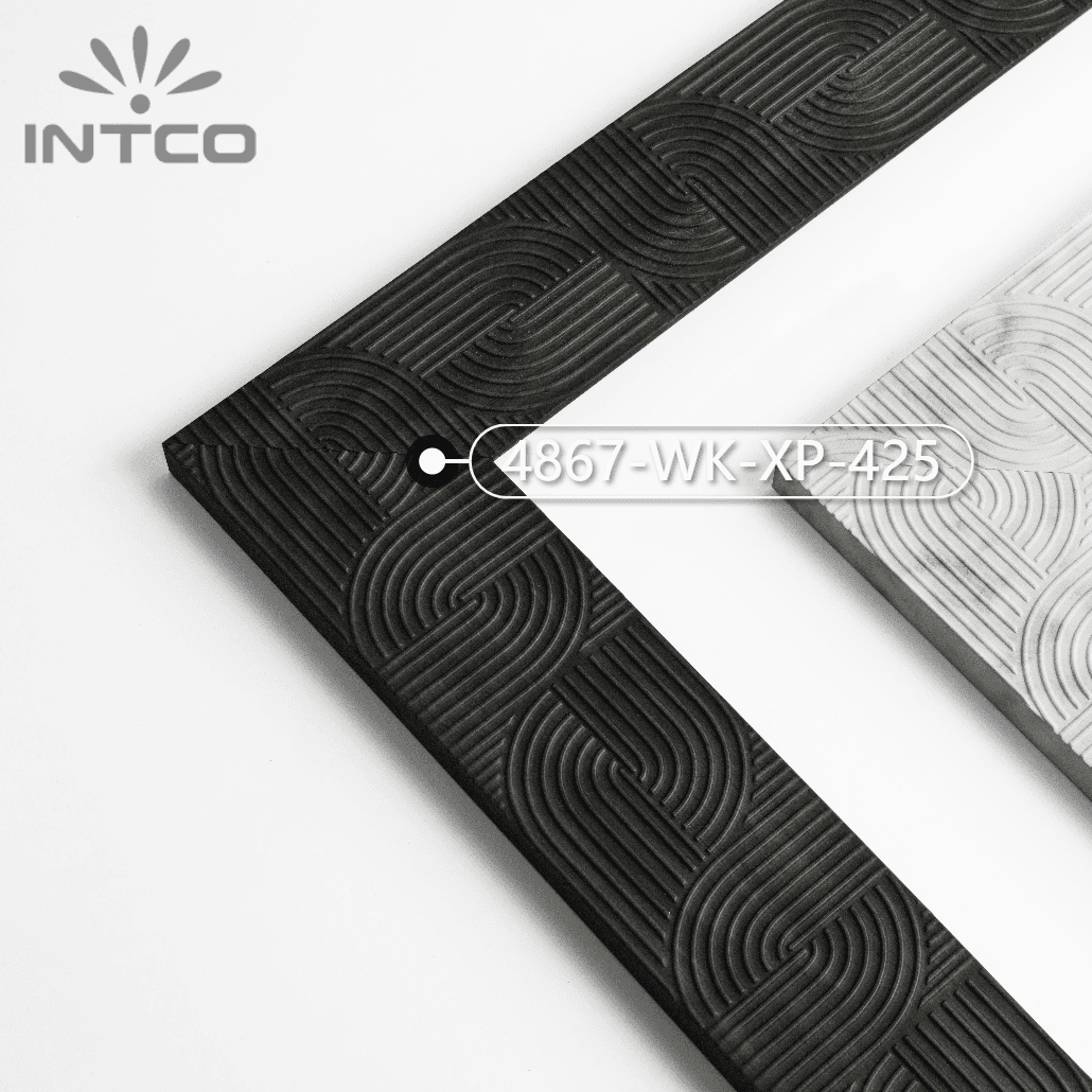 4867-WK-XP-425 — 7.4cm Preto PS Moldura para Quadro