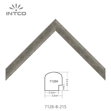 7128-B-21S — 3.15cm PS Picture Frame Moulding