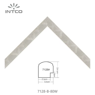 7128-B-80W — 3.15cm PS Picture Frame Moulding