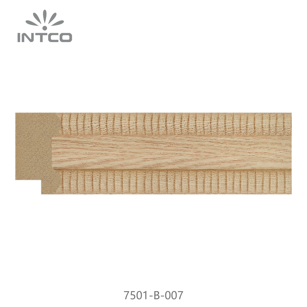7501-B-007 — 4cm Natural PS Picture Frame Moulding
