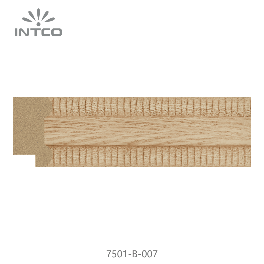 7501-B-007 — 4cm Natural PS Picture Frame Moulding