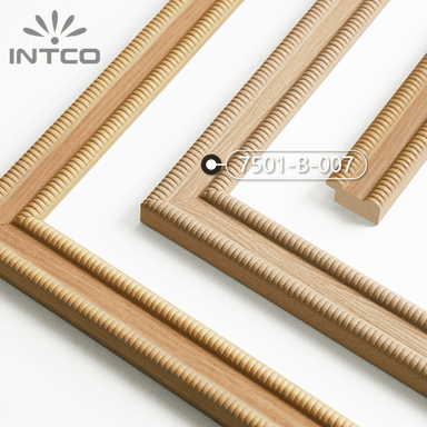 7501-B-007 — 4cm Natural PS Picture Frame Moulding