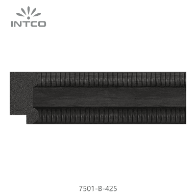 7501-B-425 — 4cm Black PS Picture Frame Moulding
