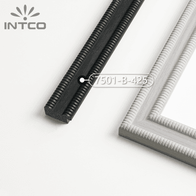 7501-B-425 — 4cm Black PS Picture Frame Moulding