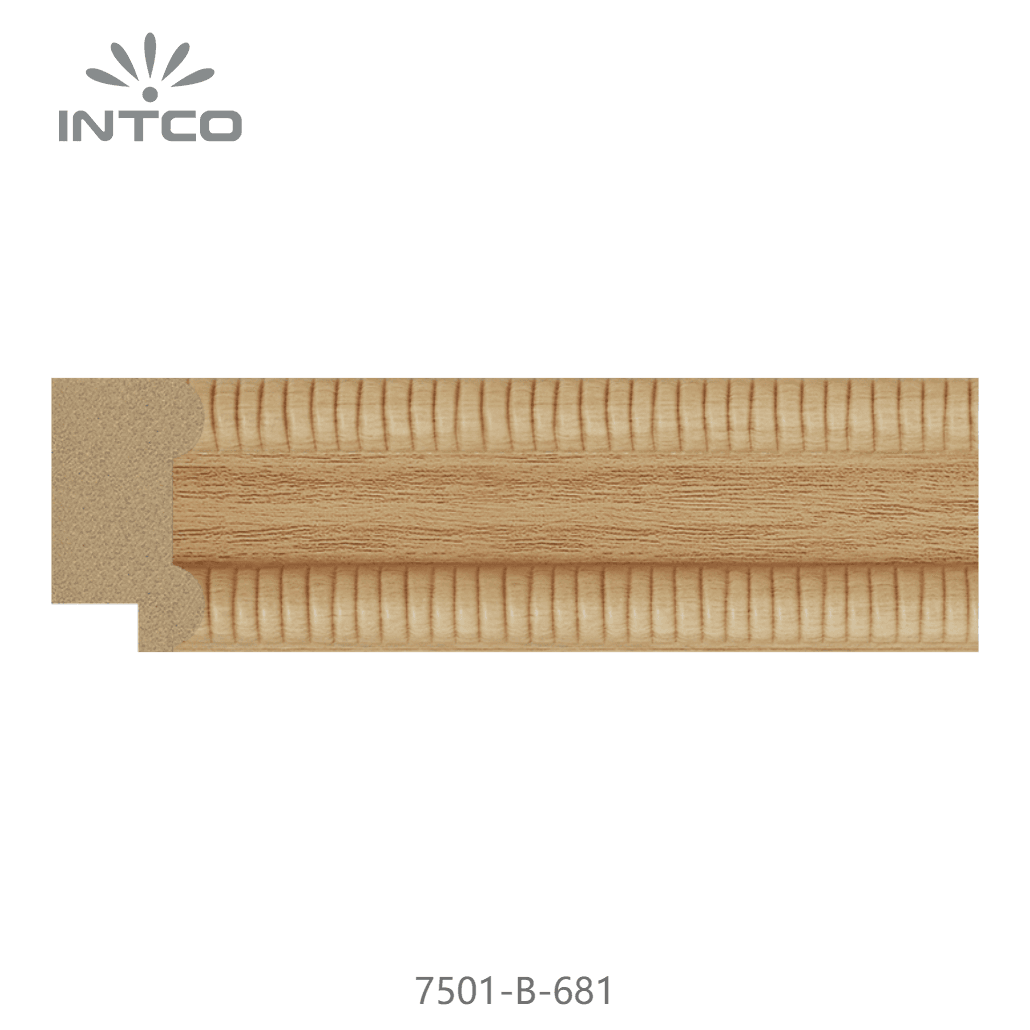7501-B-681 — 4cm Natural PS Picture Frame Moulding