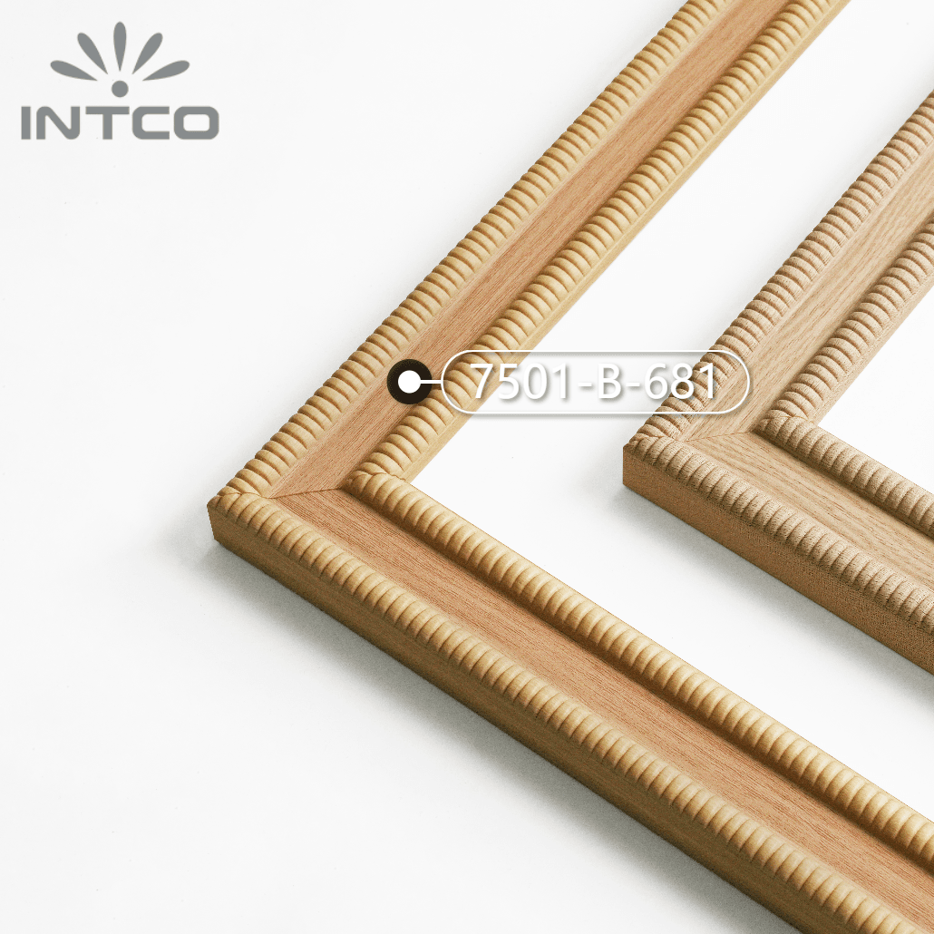 7501-B-681 — 4cm Natural PS Picture Frame Moulding