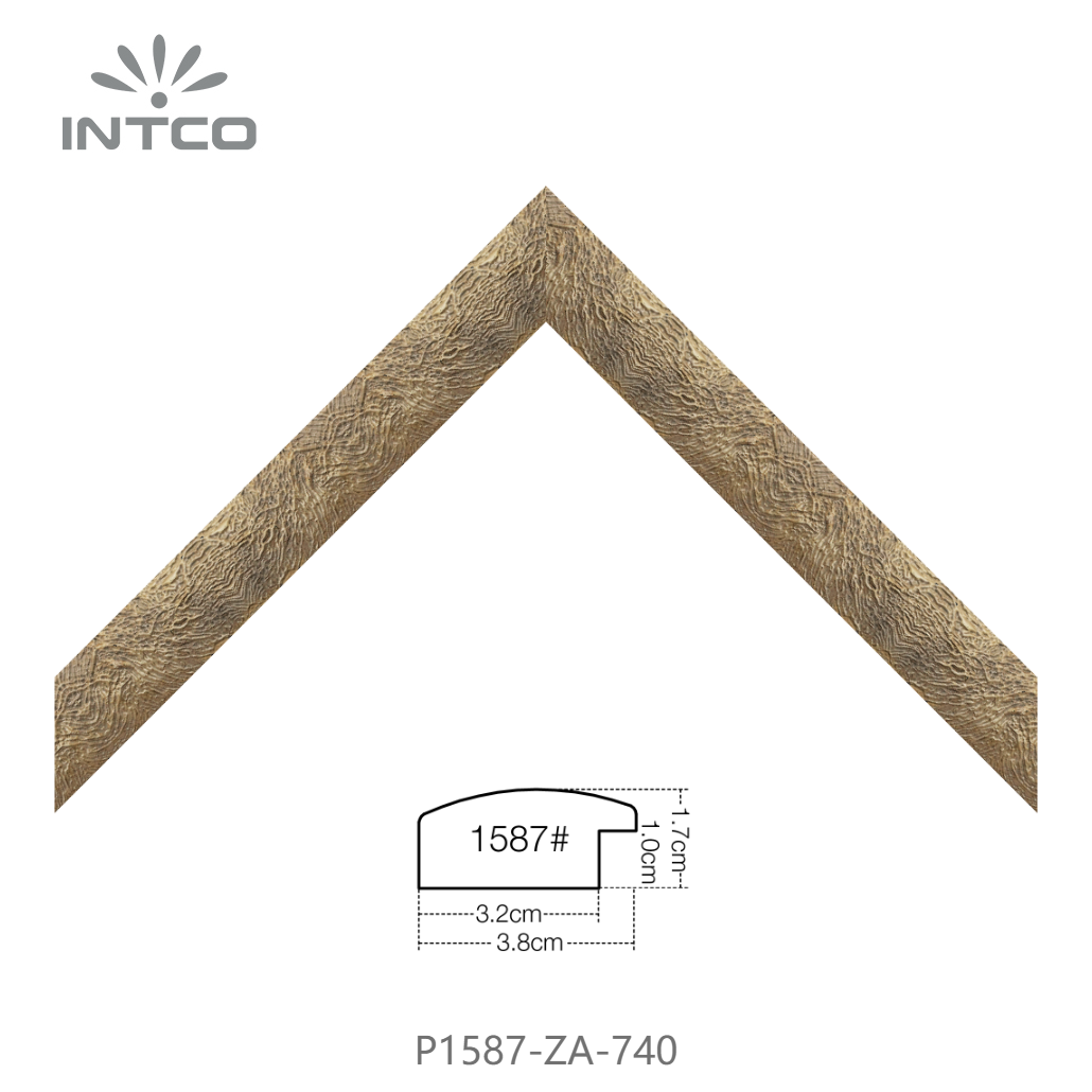 P1587-ZA-740 — 3.8cm PS Bilderrahmenleiste