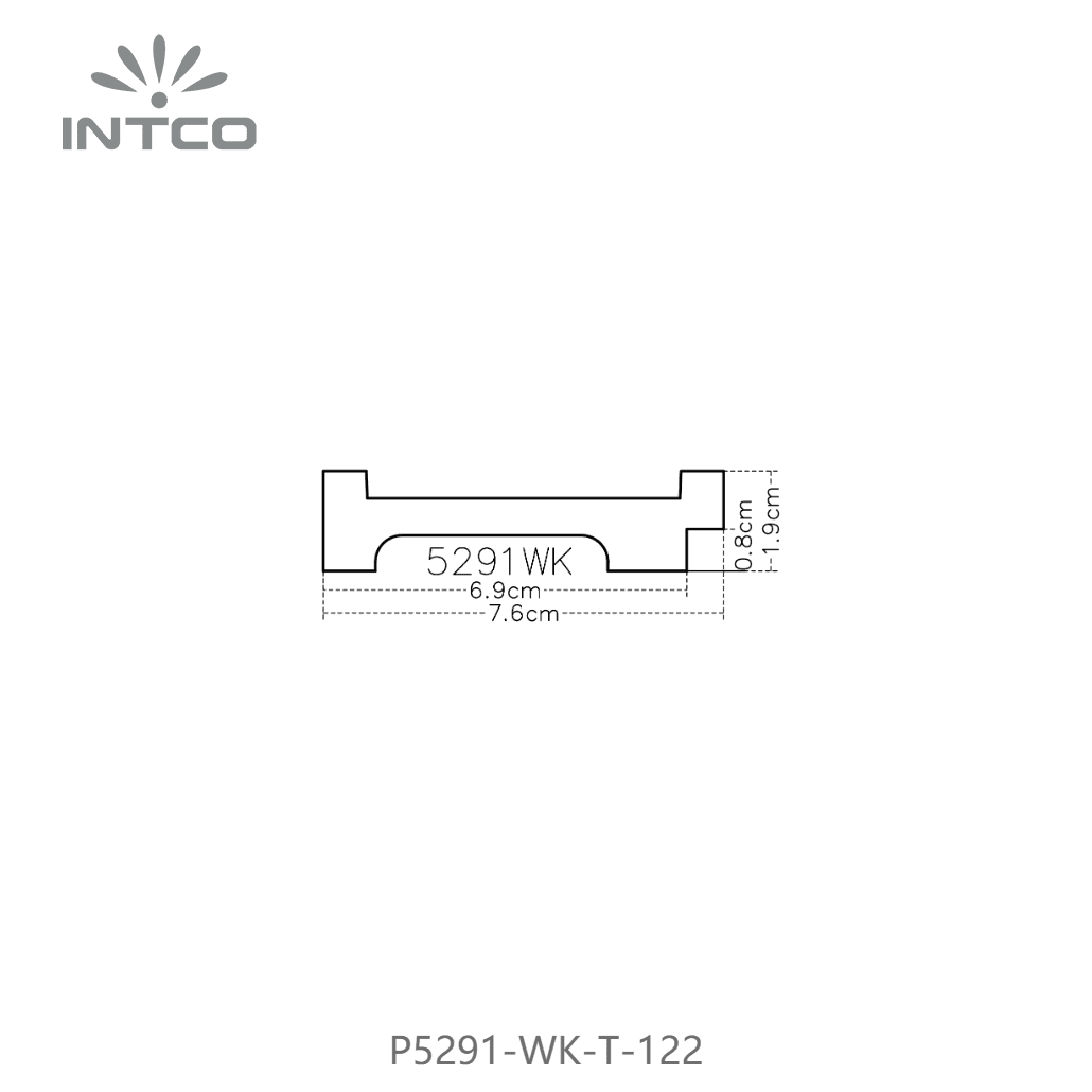 P5291-WK-T-122 — 7.62cm PS Baguette d'Encadrement