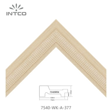 7540-WK-A-377 — 7.6cm Naturel PS Baguette d'Encadrement