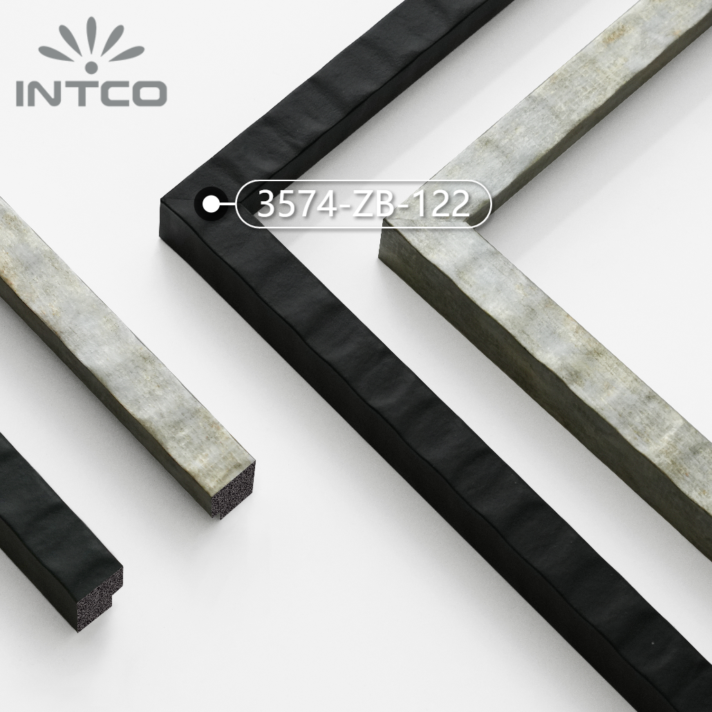 3574-ZB-122 — 2cm Black PS Picture Frame Moulding