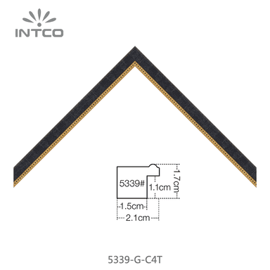 5339-G-C4T — 2.05cm PS Picture Frame Moulding