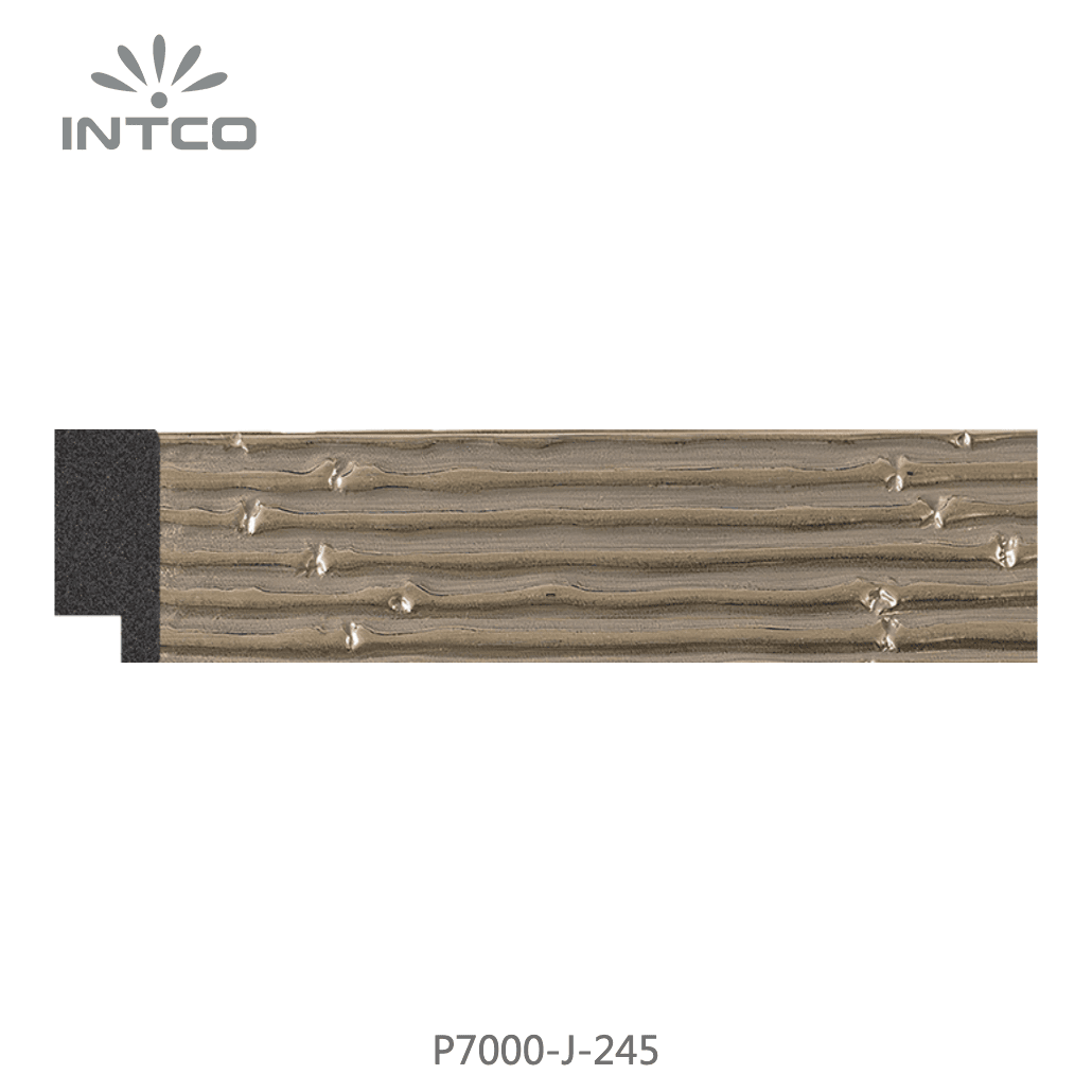 P7000-J-245 — 3.18cm Bronze PS Bilderrahmenleiste