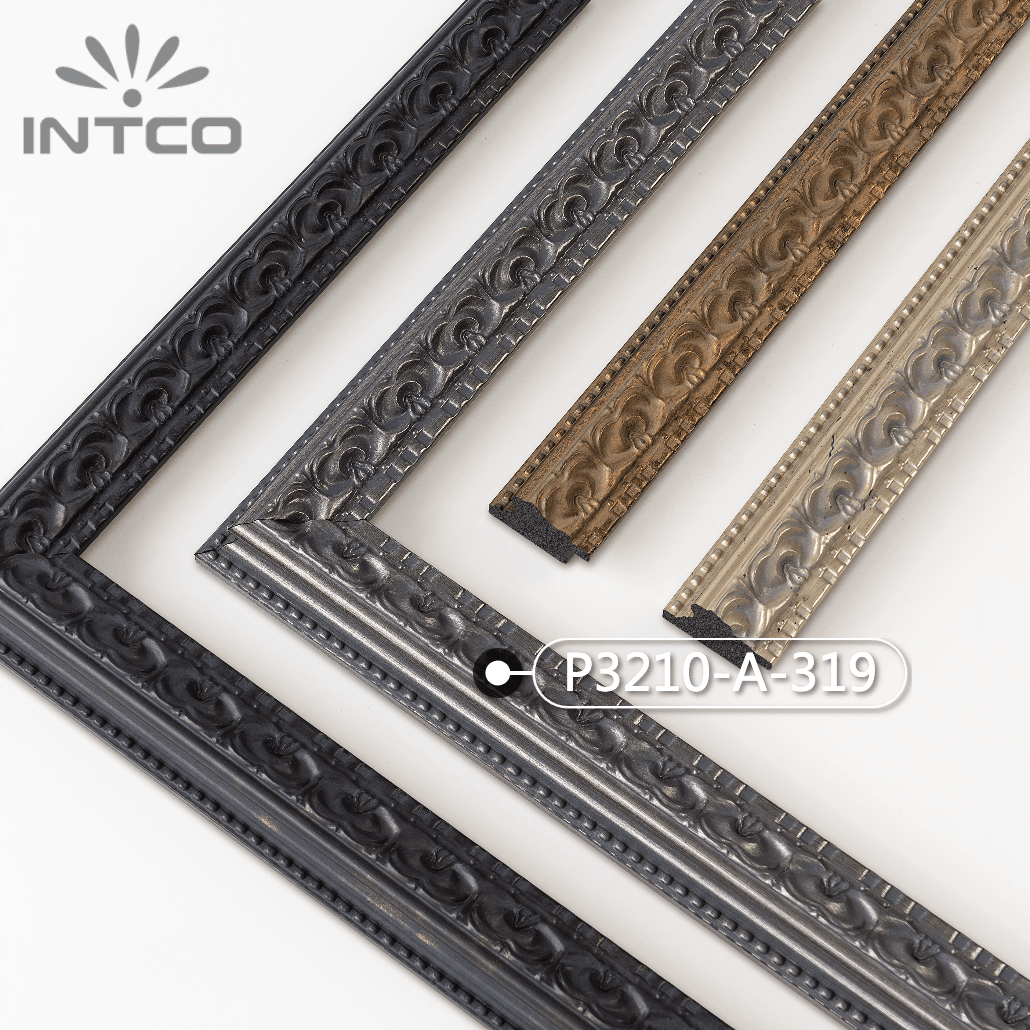 P3210-A-319 — 3.5cm Bronze PS Moldura para Quadro