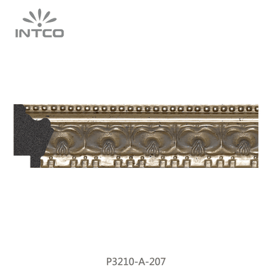 P3210-A-207 — 3.5cm Gold PS Bilderrahmenleiste