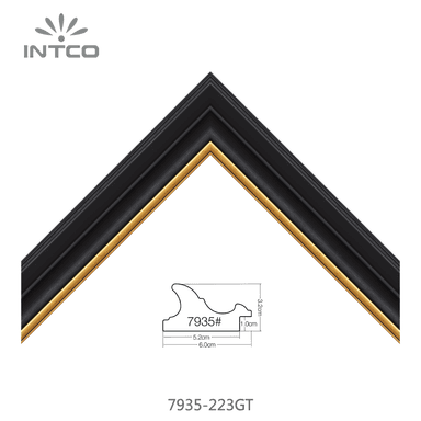 7935-223GT — 6cm PS Moldura para Quadro