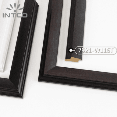 7921-W116T — 4.5cm Natur PS Bilderrahmenleiste