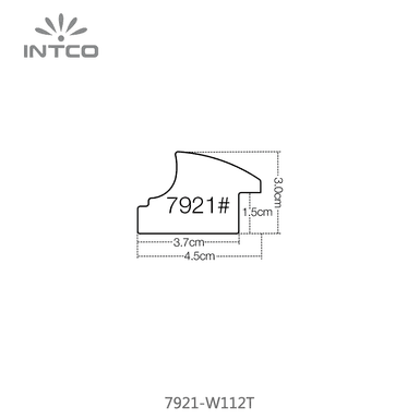 7921-W112T — 4.5cm Natural PS Moldura para Quadro