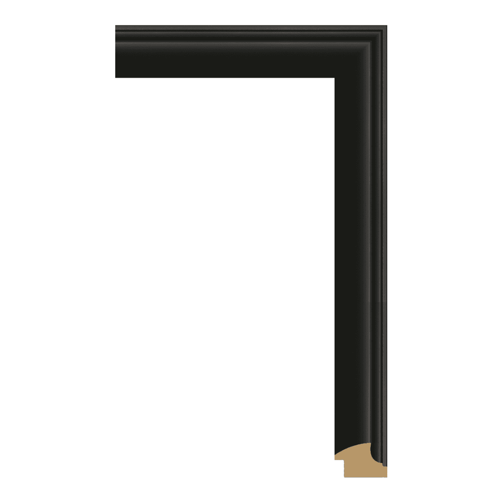 7921-6122 — 4.5cm Schwarz PS Bilderrahmenleiste