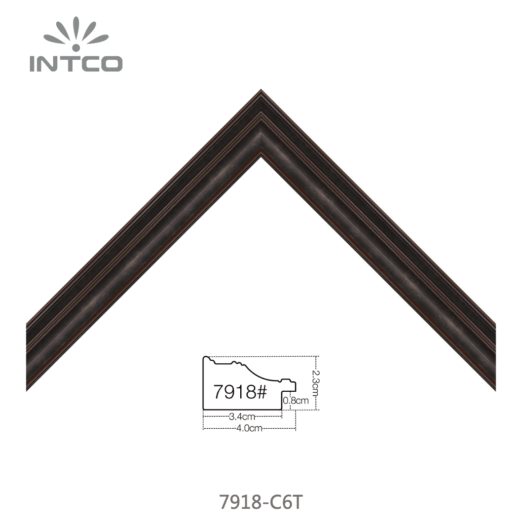 7918-C6T — 4cm Multicolore PS Baguette d'Encadrement