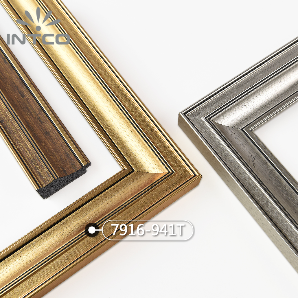 7916-941T — 6cm Doré PS Baguette d'Encadrement