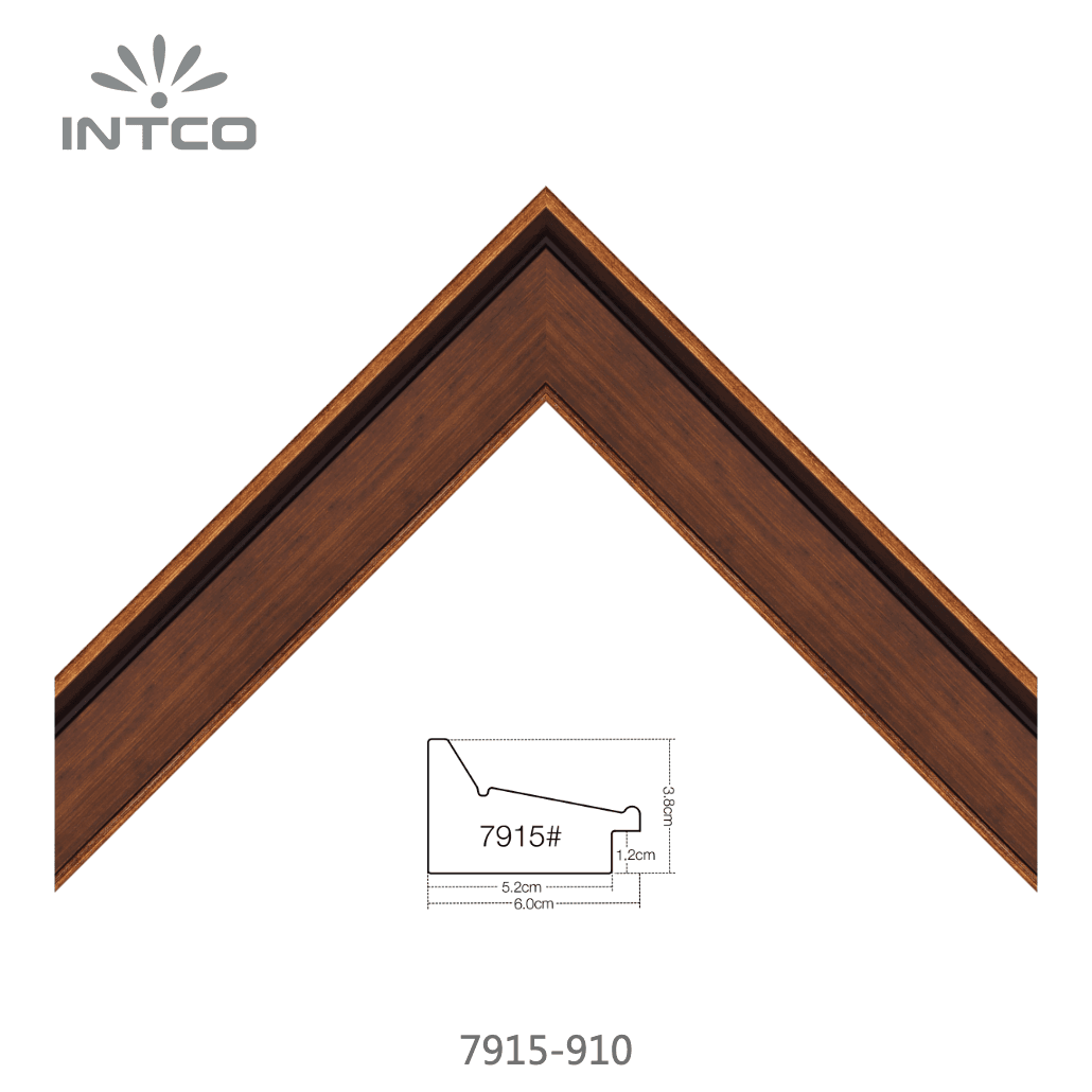 7915-910 — 6cm Bronze PS Baguette d'Encadrement