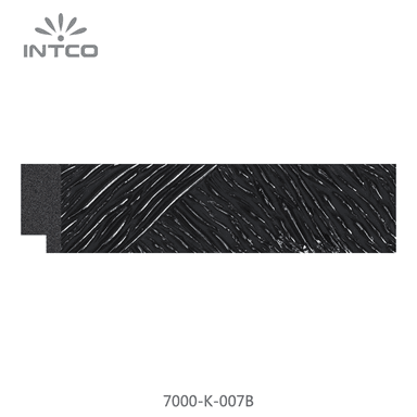 7000-K-007B — 3.18cm Schwarz PS Bilderrahmenleiste