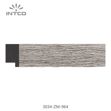 3034-ZM-964 — 3.08cm Silber PS Bilderrahmenleiste