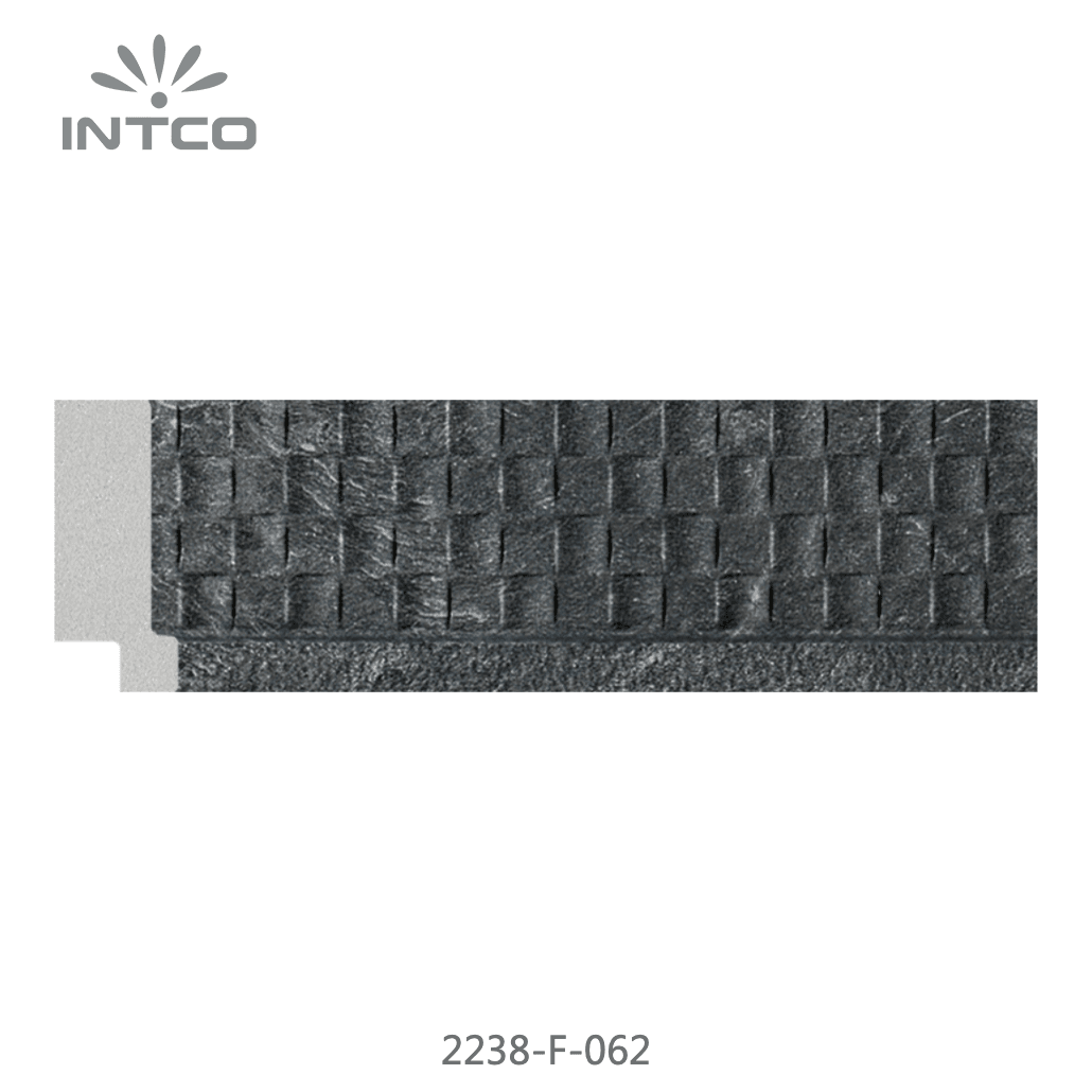 2238-F-062 — 4cm Noir PS Baguette d'Encadrement