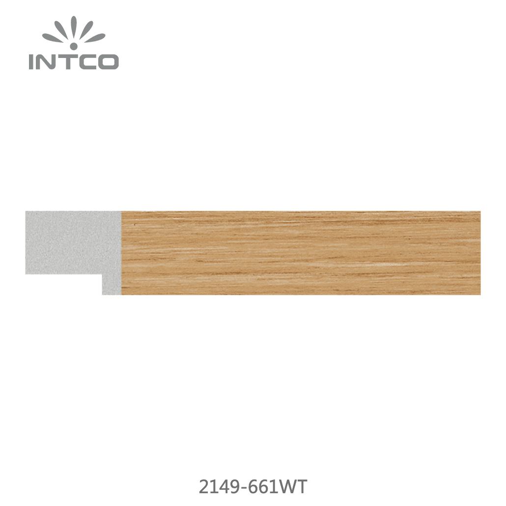2149-661WT — 2.54cm Natur PS Bilderrahmenleiste