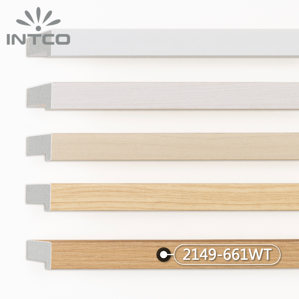 2149-661WT — 2.54cm Natur PS Bilderrahmenleiste
