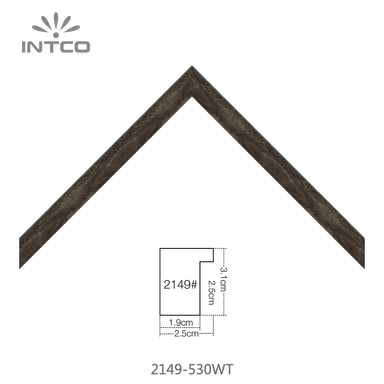 2149-530WT — 2.54cm Naturel PS Baguette d'Encadrement