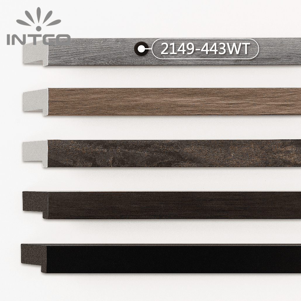 2149-443WT — 2.54cm Natur PS Bilderrahmenleiste