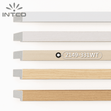 2149-331WT — 2.54cm Natural PS Moldura para Marco de Fotos