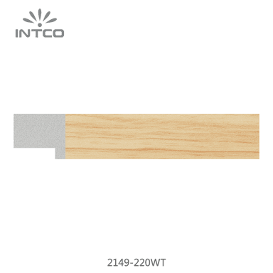 2149-220WT — 2.54cm Natur PS Bilderrahmenleiste