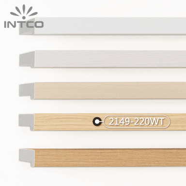 2149-220WT — 2.54cm Natur PS Bilderrahmenleiste