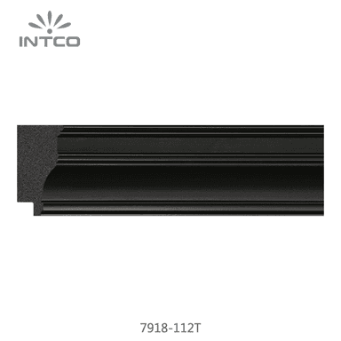 7918-112T — 4cm Negro PS Moldura para Marco de Fotos