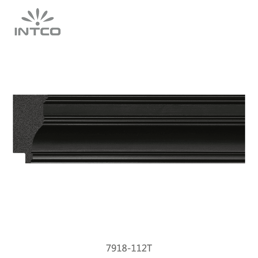 7918-112T — 4cm Negro PS Moldura para Marco de Fotos