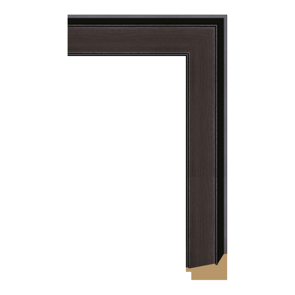 7915-64T — 6cm Negro PS Moldura para Marco de Fotos