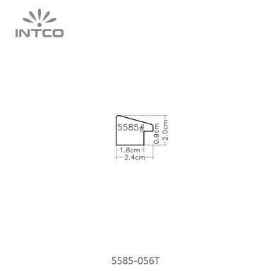 5585-056T — 2.44cm Dourado PS Moldura para Quadro