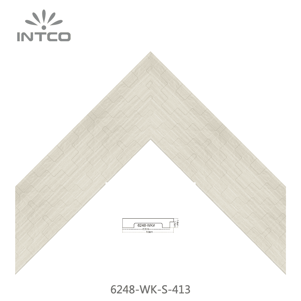 6248-WK-S-413 — 8.89cm Naturel PS Baguette d'Encadrement